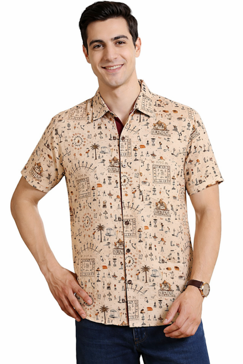 Men's Office Wear Button Shirt